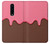W3754 Strawberry Ice Cream Cone Hard Case and Leather Flip Case For OnePlus 8