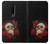 W3753 Dark Gothic Goth Skull Roses Hard Case and Leather Flip Case For OnePlus 7 Pro