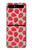 W3719 Strawberry Pattern Hard Case For Samsung Galaxy Z Flip 5G