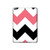 W1849 Pink Black Chevron Zigzag Tablet Hard Case For iPad Pro 10.5, iPad Air (2019, 3rd)