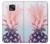 W3711 Pink Pineapple Hard Case and Leather Flip Case For Motorola Moto G Power (2021)