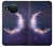 W3324 Crescent Moon Galaxy Hard Case and Leather Flip Case For Nokia X10