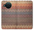 W3752 Zigzag Fabric Pattern Graphic Printed Hard Case and Leather Flip Case For Nokia X10