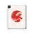 W3237 Waves Japan Flag Tablet Hard Case For iPad Pro 12.9 (2022,2021,2020,2018, 3rd, 4th, 5th, 6th)