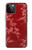 W3817 Red Floral Cherry blossom Pattern Hard Case and Leather Flip Case For iPhone 12 Pro Max