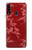 W3817 Red Floral Cherry blossom Pattern Hard Case and Leather Flip Case For Samsung Galaxy A20s