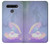 W3823 Beauty Pearl Mermaid Hard Case and Leather Flip Case For LG K41S