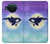 W3807 Killer Whale Orca Moon Pastel Fantasy Hard Case and Leather Flip Case For Nokia X10