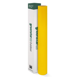 30" GreenStar CV1 Outdoor Calendered Vinyl, 3mil - 10 yd 30" GreenStar CV1 Outdoor Calendered Vinyl, 3mil - 10 yd