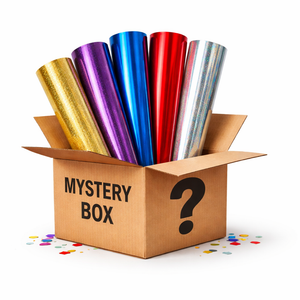 Siser HTV Hot Mess Mystery Box – 25 Yards Total (5 Surprise Rolls, 5 Yards Each)