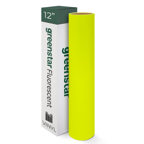 12" Greenstar Fluorescent Premium Vinyl 2.2mil - 1 ft
