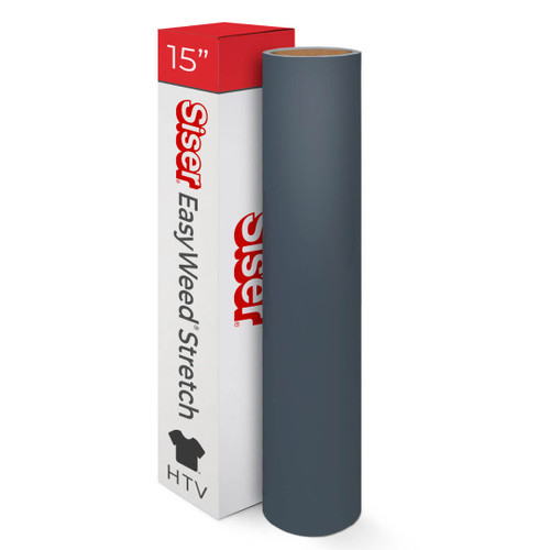 15" Siser Easyweed Stretch Heat Transfer Vinyl - 5 yd