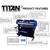 Refurbished 28" TITAN 2 Vinyl Cutter with Stand and Catch Basket Refurbished 28" TITAN 2 Vinyl Cutter with Stand and Catch Basket
