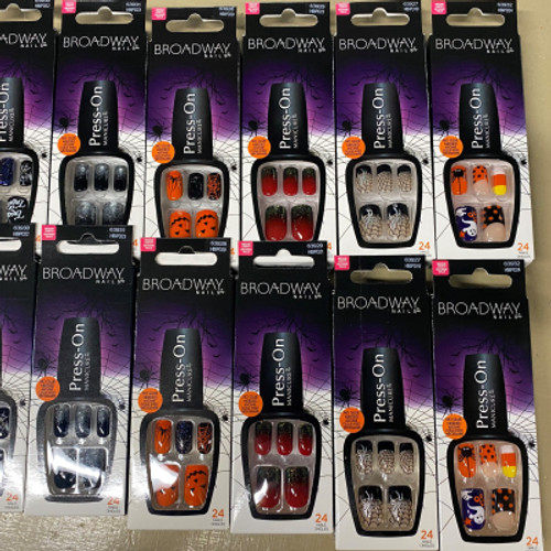12 packs of Halloween Kiss Impress Press on Nails Wholesale HAL12A