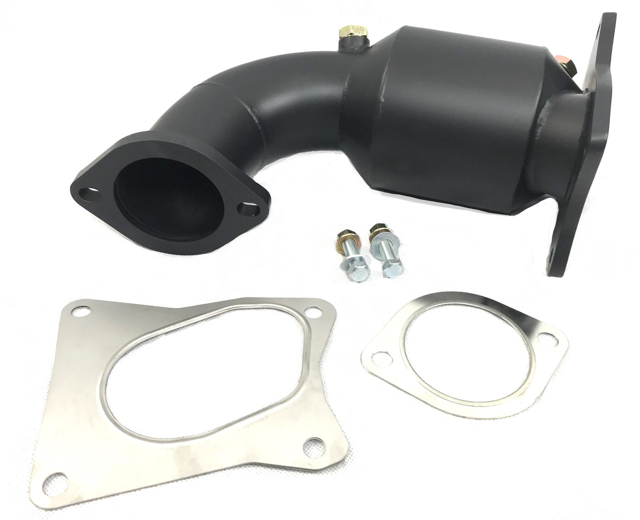 Liberty GT 2010-2014 EJ25 Ceramic Coated J-Pipe with Cat (3" Flange)