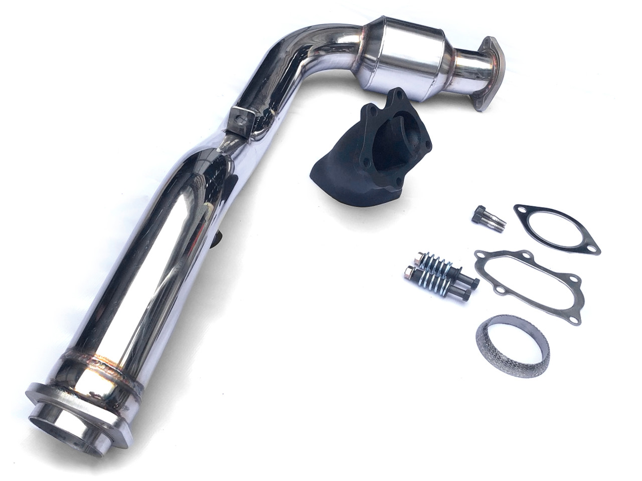 Impreza WRX 2006-2007 EJ25, Impreza STI 2001-2005 EJ20 & Impreza STI 2006-2007 EJ25 Single Scroll 6 Speed Manual Transmission 3" Front Pipe with Cat