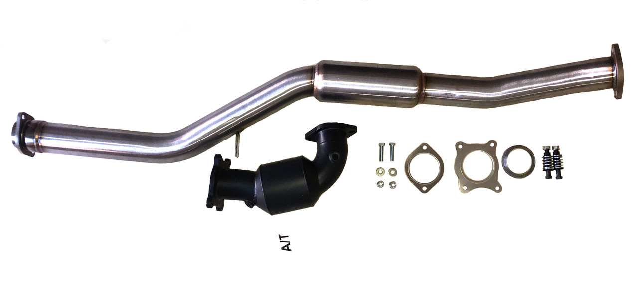 Levorg GT 2014+ FB16 CVT Automatic Transmission 3" Front Pipe Kit with Cat (includes Ceramic Coated J-Pipe with Cat and Intermediate Pipe) 
