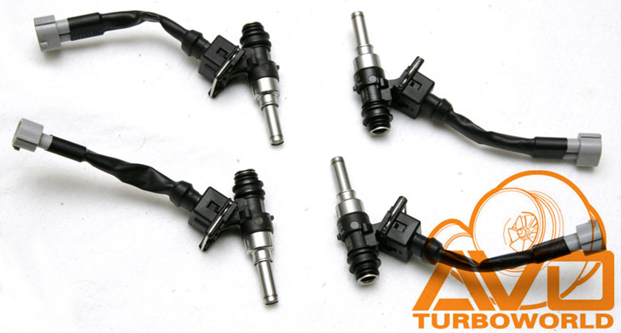 BRZ, FRS & 86 2012+ FA20 970cc Bolt-In Port Fuel Injectors with Plug & Play Adaptor Looms 