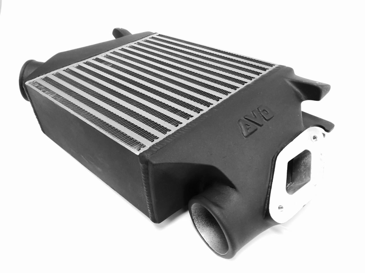 Top Mount Intercooler Kit Ceramic Coated in Black - Liberty GT, Spec B & Outback XT EJ20 