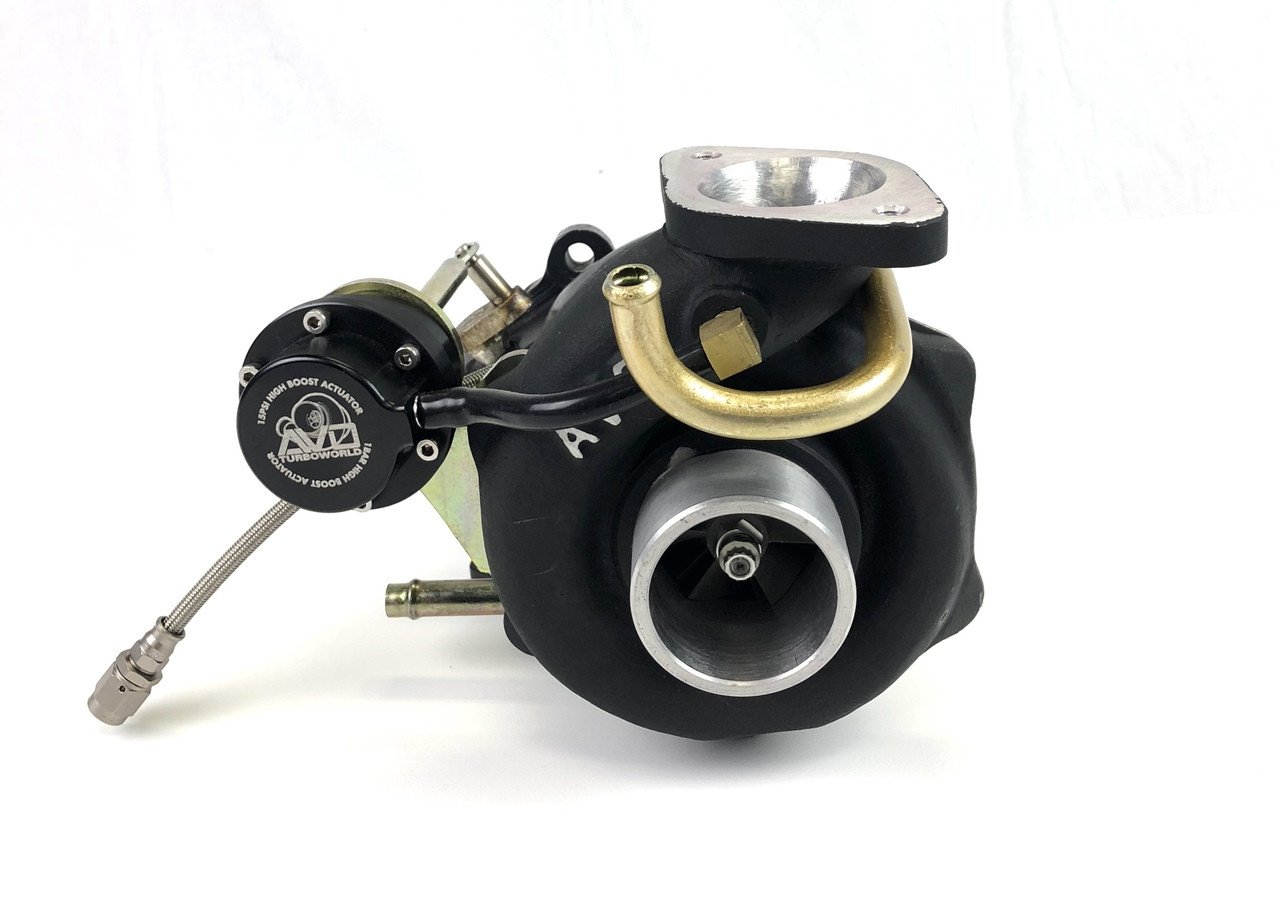 AVOTurboworld Black Series Billet 2842 Bolt-On Turbocharger (Flange Style Compressor Cover)