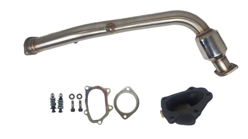 Impreza WRX 2001-2005 EJ20 & Impreza WRX 2006-2007 EJ25 5 Speed Automatic Transmission 3" Front Pipe with Cat  Impreza WRX 2001-2005 EJ20 & Impreza WRX 2006-2007 EJ25 5 Speed Automatic Transmission 3" Front Pipe with Cat