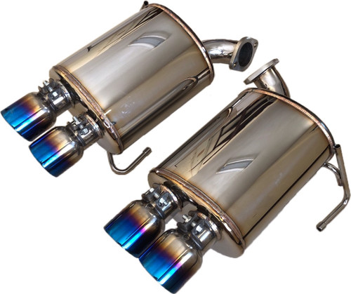 Impreza WRX 2015+ EJ25 4 Door Sedan & Impreza STI 2015+ EJ25 4 Door Sedan Rear Muffler Kit with Dual Exit Exhaust Tips  Impreza WRX 2015+ EJ25 4 Door Sedan & Impreza STI 2015+ EJ25 4 Door Sedan Rear Muffler Kit with Dual Exit Exhaust Tips