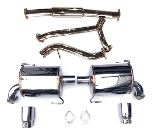 Liberty GT & Spec B 2004-2006 EJ20 & Liberty GT & Spec B 2007-2009 EJ25 3" Cat Back Exhaust Kit Liberty GT & Spec B 2004-2006 EJ20 & Liberty GT & Spec B 2007-2009 EJ25 3" Cat Back Exhaust Kit