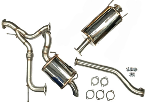 Patrol Y62 Series 1-4 Cat Back Exhaust System (OEM Fuel Tank) Patrol Y62 Series 1-4 Cat Back Exhaust System (OEM Fuel Tank)