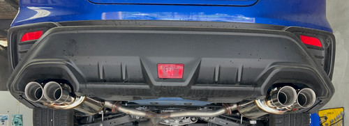Impreza WRX 2022+ FA24 4 Door Sedan Rear Muffler Kit with Dual Exit Exhaust Tips Impreza WRX 2022+ FA24 4 Door Sedan Rear Muffler Kit with Dual Exit Exhaust Tips