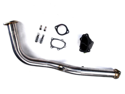 STI 2002-2003 JDM VF Twin Scroll 3" Race Front Pipe with No Cat - Impreza STI EJ20