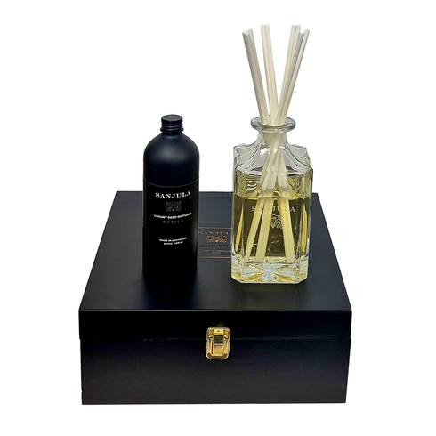 Diffuser Reed Tie LUXURY DECANTER REED DIFFUSER: BLACK TIE