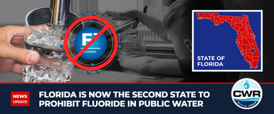 Florida is now the second state to prohibit fluoride in public water