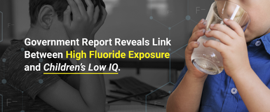 Government Report Reveals Link Between High Fluoride Exposure and Children’s Low IQ