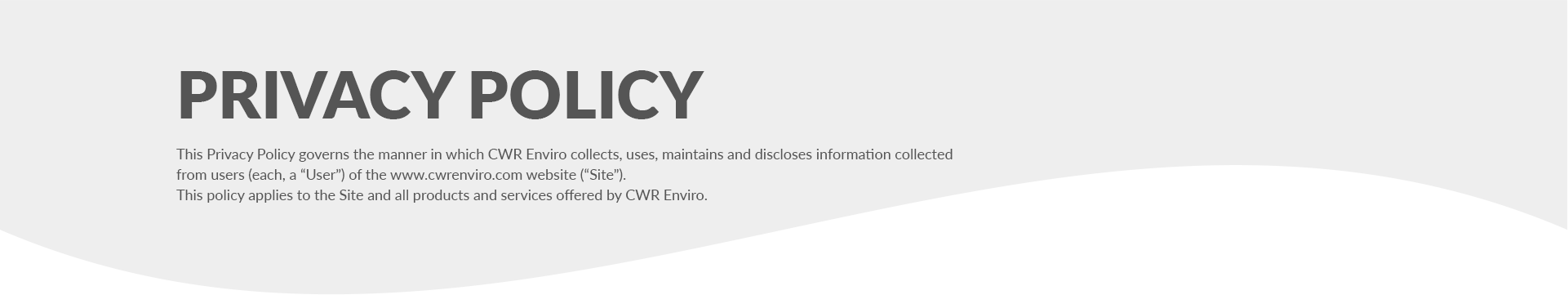 Privacy Policy