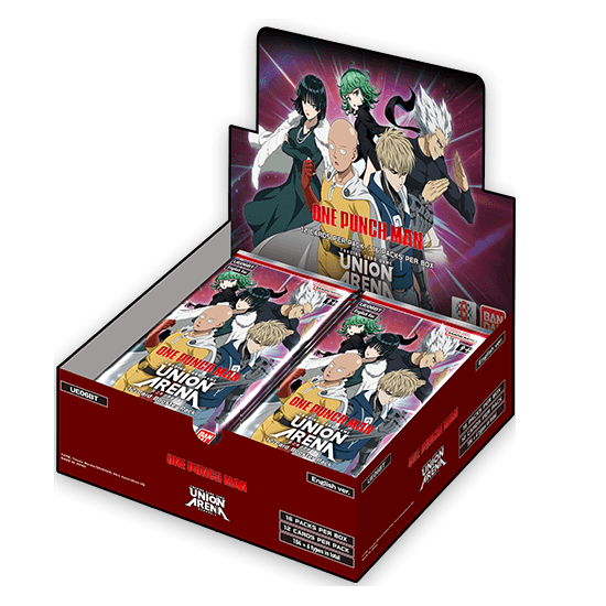 one punch man booster box Union Arena: [UE06BT] The card lineup of course includes Union Arenas luxurious design UNION ARENA ONE PUNCH MAN