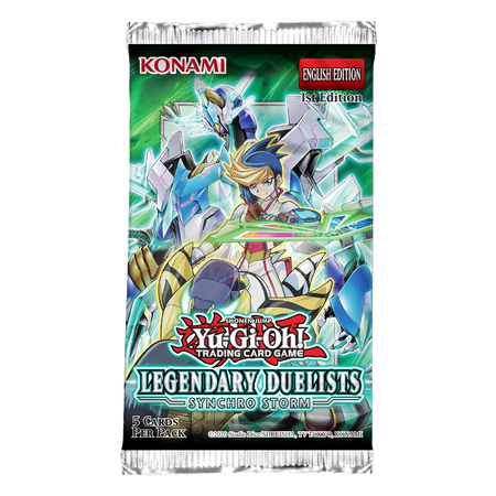 Legendary Duelists: Synchro Storm - Booster Pack - Shuffle and Cut Games Legendary Duelists: Synchro Storm - Booster Pack - Shuffle and Cut Games