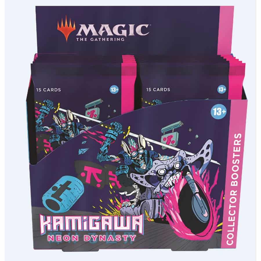 Kamigawa Neon Dynasty Collector Booster Box Shuffle and Cut Games