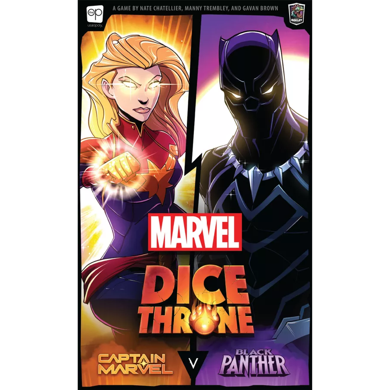 Marvel Dice Throne: Captain Marvel & Black Panther - Shuffle and Cut Games