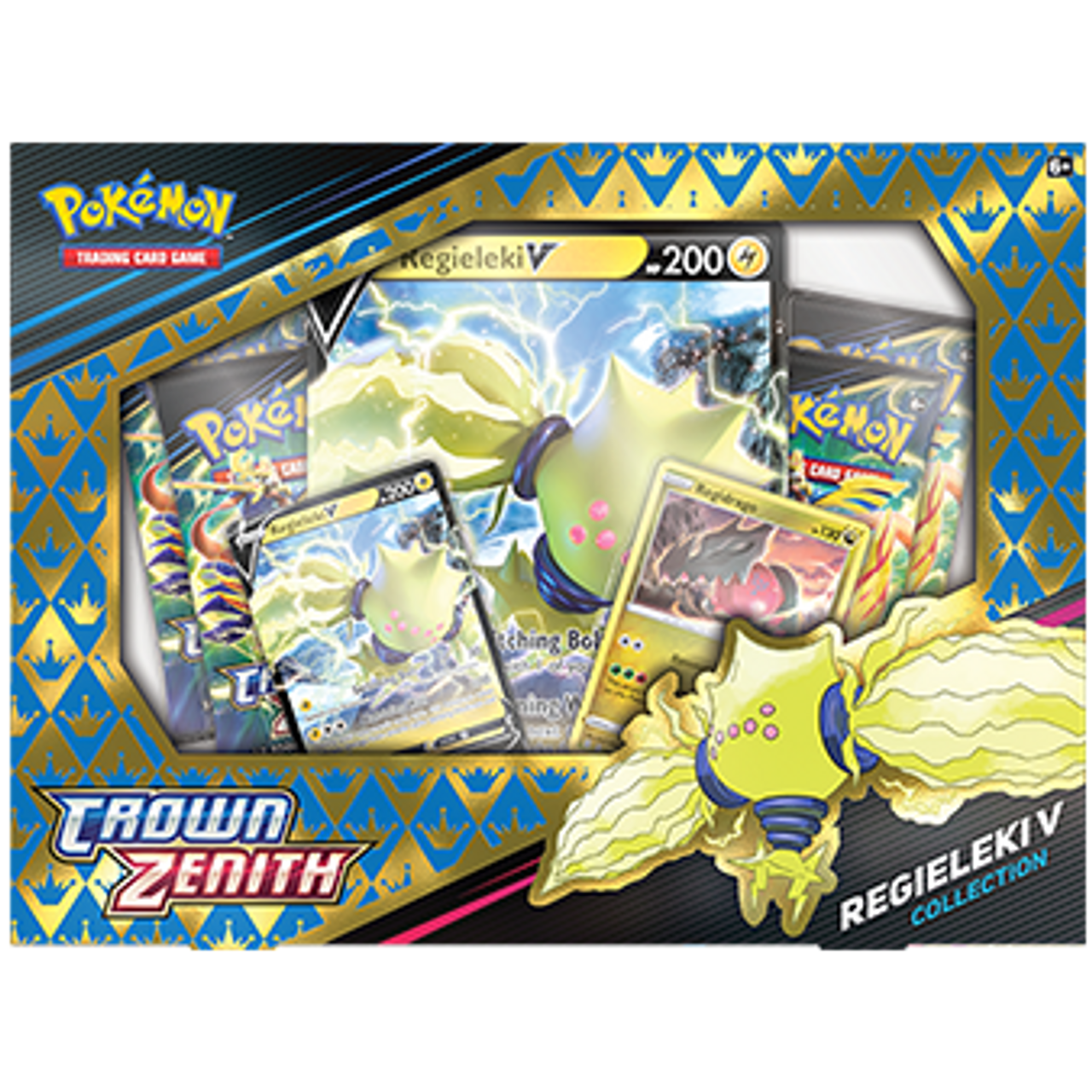 Crown Zenith Regieleki V Collection Box Shuffle and Cut Games