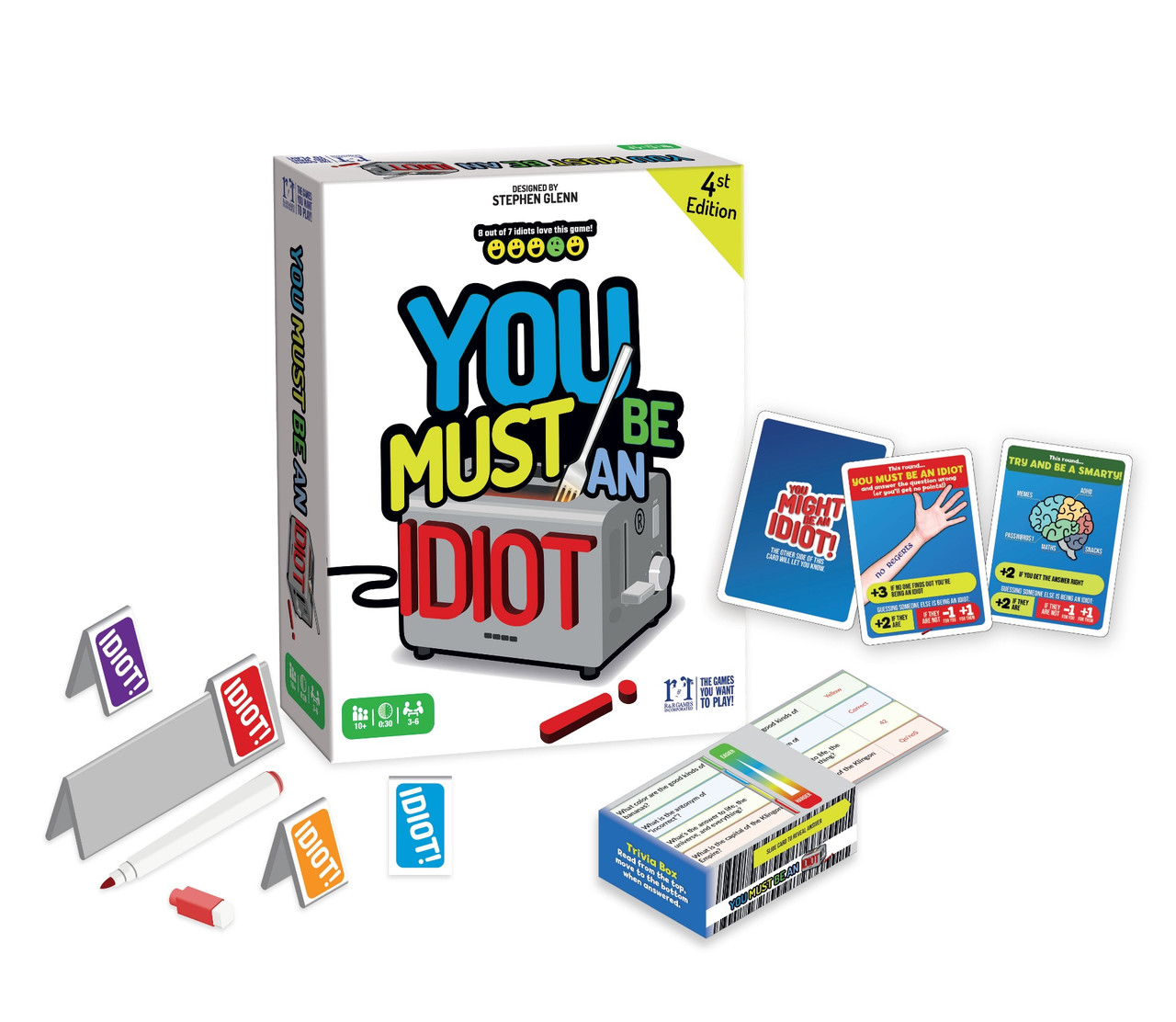 You Must Be An Idiot - Shuffle and Cut Games