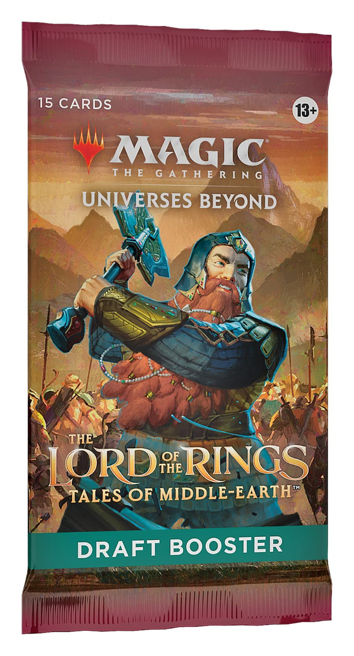 Lord of the Rings Tales of the Middle Earth: Draft Booster Pack - Shuffle  and Cut Games
