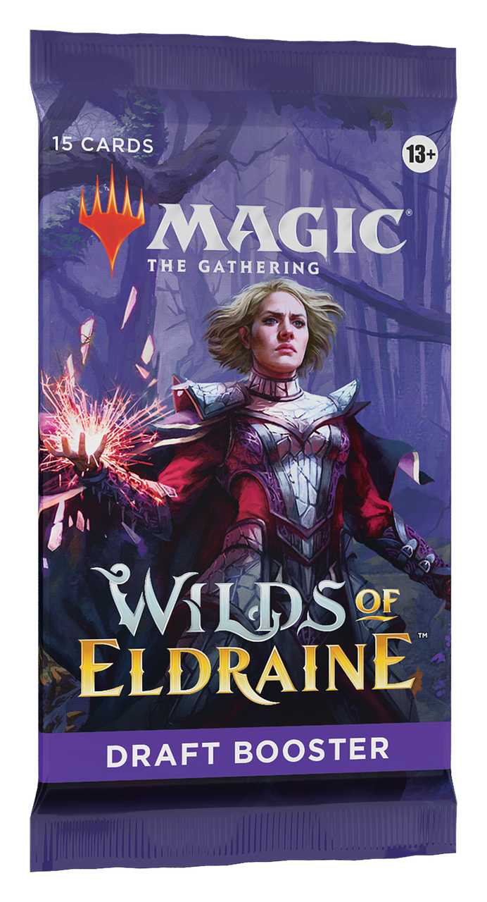 mtg wilds of eldraine booster box SET PACK. DEN OF DECKS enveloped in a fantastical fairytale with a twist to break the curse of an endless slumber Magic the Gathering: Wilds of
