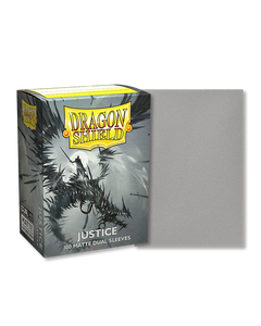 Dragon Shield Standard Sleeves (100): Matte Dual Justice