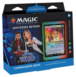 Universes Beyond: Doctor Who Commander Deck - Paradox Power Universes Beyond: Doctor Who Commander Deck - Paradox Power