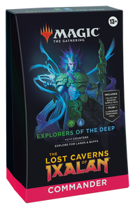 The Lost Caverns of Ixalan Commander Deck: Explorers of the Deep The Lost Caverns of Ixalan Commander Deck: Explorers of the Deep