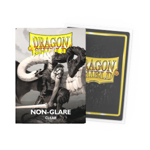 Dragon Shield Standard Sleeves (100): Non Glare Clear Dragon Shield Standard Sleeves (100): Non Glare Clear