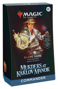 Murders at Karlov Manor: Commander Deck - Blame Game Murders at Karlov Manor: Commander Deck - Blame Game