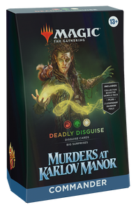 Murders at Karlov Manor: Commander Deck - Deadly Disguise Murders at Karlov Manor: Commander Deck - Deadly Disguise