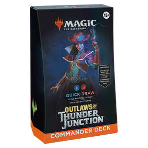 Outlaws of Thunder Junction: Commander Deck - Quick Draw Outlaws of Thunder Junction: Commander Deck - Quick Draw