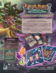 Clank! Catacombs - Lairs & Lost Chambers Expansion Clank! Catacombs - Lairs & Lost Chambers Expansion